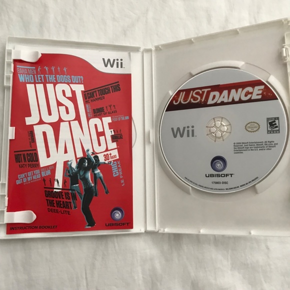 Nintendo Wii Just Dance 1 Disc Manual Included - Picture 7 of 7